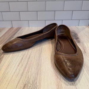 Frye Leather Ballet Flats